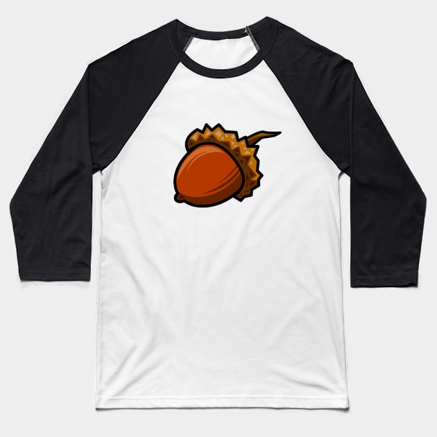 Nut Baseball T-Shirt by SuaveOne